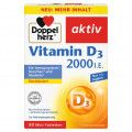 DOPPELHERZ Vitamin D3 2000 I.E. Tabletten